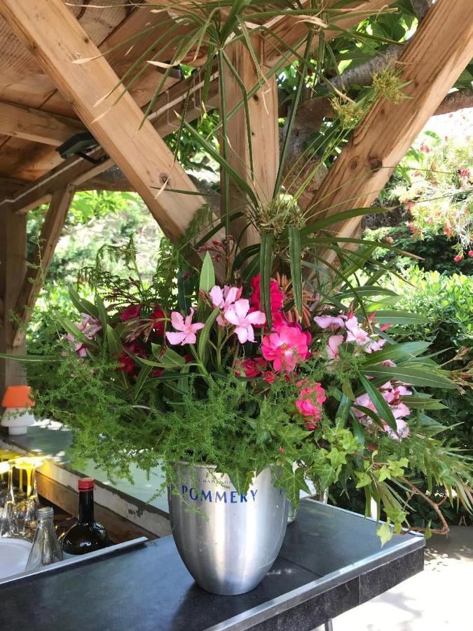 Hotel Restaurant Les Chasseurs Marine de Pietracorbara ภายนอก รูปภาพ